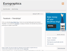 Tablet Screenshot of eurographic.wordpress.com