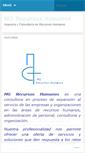 Mobile Screenshot of mgrecursoshumanos.wordpress.com