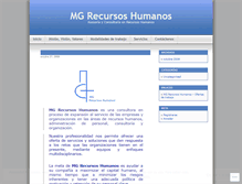 Tablet Screenshot of mgrecursoshumanos.wordpress.com