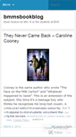 Mobile Screenshot of bmmsbookblog.wordpress.com