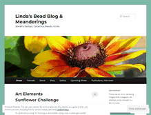Tablet Screenshot of lindalandig.wordpress.com
