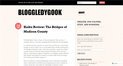 Desktop Screenshot of bloggledygook.wordpress.com