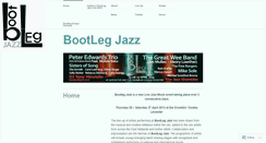 Desktop Screenshot of bootlegjazz.wordpress.com