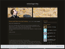 Tablet Screenshot of michaelleggesblog.wordpress.com
