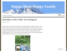 Tablet Screenshot of happymomhappyfamily.wordpress.com