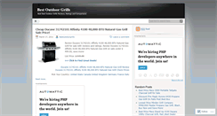 Desktop Screenshot of bestoutdoorgrills.wordpress.com
