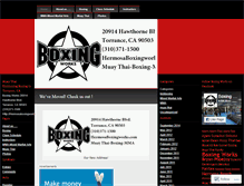 Tablet Screenshot of boxingworks.wordpress.com