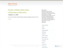 Tablet Screenshot of munfirma.wordpress.com