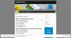 Desktop Screenshot of ina6606.wordpress.com