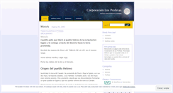 Desktop Screenshot of profetas.wordpress.com