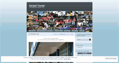 Desktop Screenshot of keropoktownian.wordpress.com