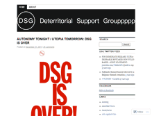 Tablet Screenshot of deterritorialsupportgroup.wordpress.com