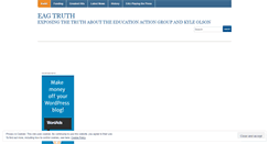 Desktop Screenshot of eagtruth.wordpress.com