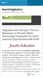 Mobile Screenshot of learningteamc.wordpress.com