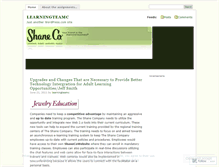 Tablet Screenshot of learningteamc.wordpress.com