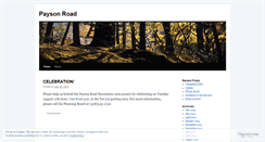 Desktop Screenshot of paysonroad.wordpress.com