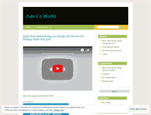 Tablet Screenshot of jubril58.wordpress.com