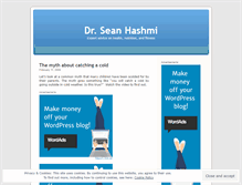 Tablet Screenshot of drseanhashmi.wordpress.com