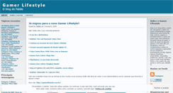 Desktop Screenshot of gamerlifestyle.wordpress.com