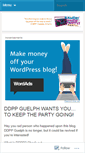 Mobile Screenshot of ddppguelph.wordpress.com
