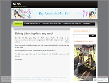 Tablet Screenshot of ninhi.wordpress.com