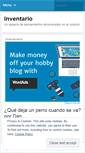 Mobile Screenshot of elinventario.wordpress.com