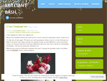 Tablet Screenshot of brilliantbash.wordpress.com