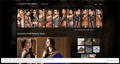 Desktop Screenshot of partywearsarees.wordpress.com