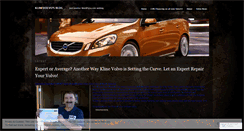 Desktop Screenshot of klinevolvo.wordpress.com