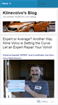 Mobile Screenshot of klinevolvo.wordpress.com