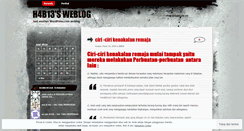 Desktop Screenshot of h4b13.wordpress.com
