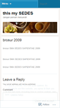 Mobile Screenshot of mysedes.wordpress.com