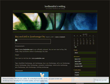 Tablet Screenshot of lordhendrix.wordpress.com