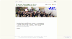 Desktop Screenshot of guilfordbattlegroundcompany.wordpress.com