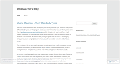 Desktop Screenshot of ethelwarner.wordpress.com