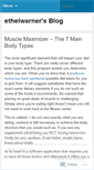 Mobile Screenshot of ethelwarner.wordpress.com