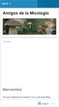 Mobile Screenshot of amigosdelamicologia.wordpress.com