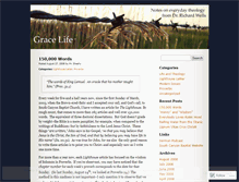 Tablet Screenshot of gracelifeblog.wordpress.com