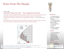 Tablet Screenshot of notesfromthemargin.wordpress.com