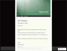 Tablet Screenshot of keagandaquino.wordpress.com