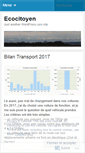 Mobile Screenshot of ecocitoyen21.wordpress.com