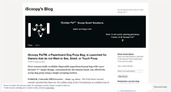 Desktop Screenshot of iscoopy.wordpress.com