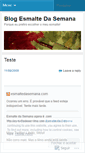 Mobile Screenshot of esmaltedasemana.wordpress.com