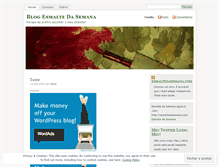 Tablet Screenshot of esmaltedasemana.wordpress.com