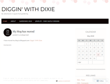 Tablet Screenshot of digginwithdixie.wordpress.com
