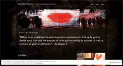 Desktop Screenshot of newyorkdatinglife.wordpress.com