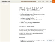 Tablet Screenshot of coachingdlamam.wordpress.com