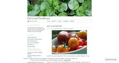 Desktop Screenshot of eatlocal.wordpress.com