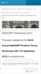 Mobile Screenshot of manceptworkshops.wordpress.com