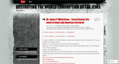 Desktop Screenshot of destroyjudea.wordpress.com
